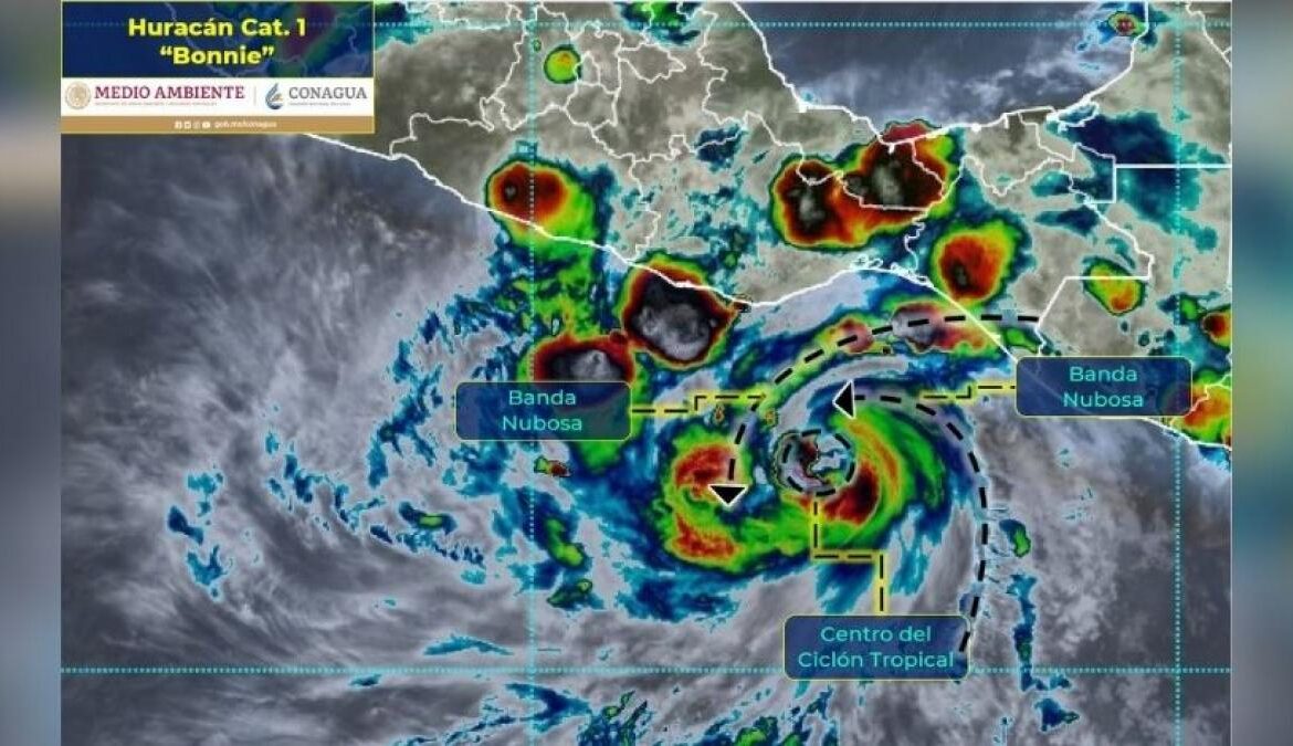 Se Intensifica Bonnie A Huracán En El Pacífico De México El Semanario De Nuevo León 