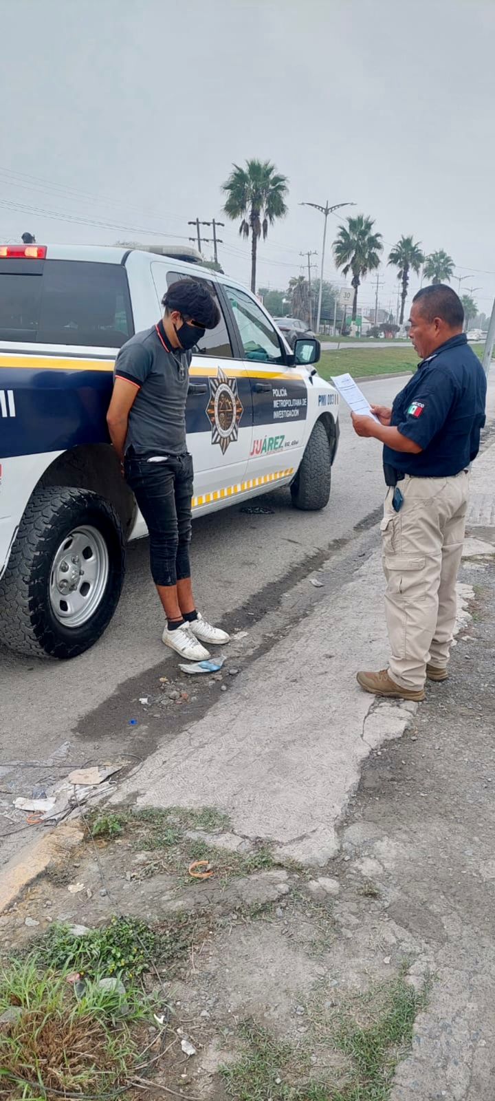 Detiene la Policía de Juárez a un sujeto por el delito de robo con ...