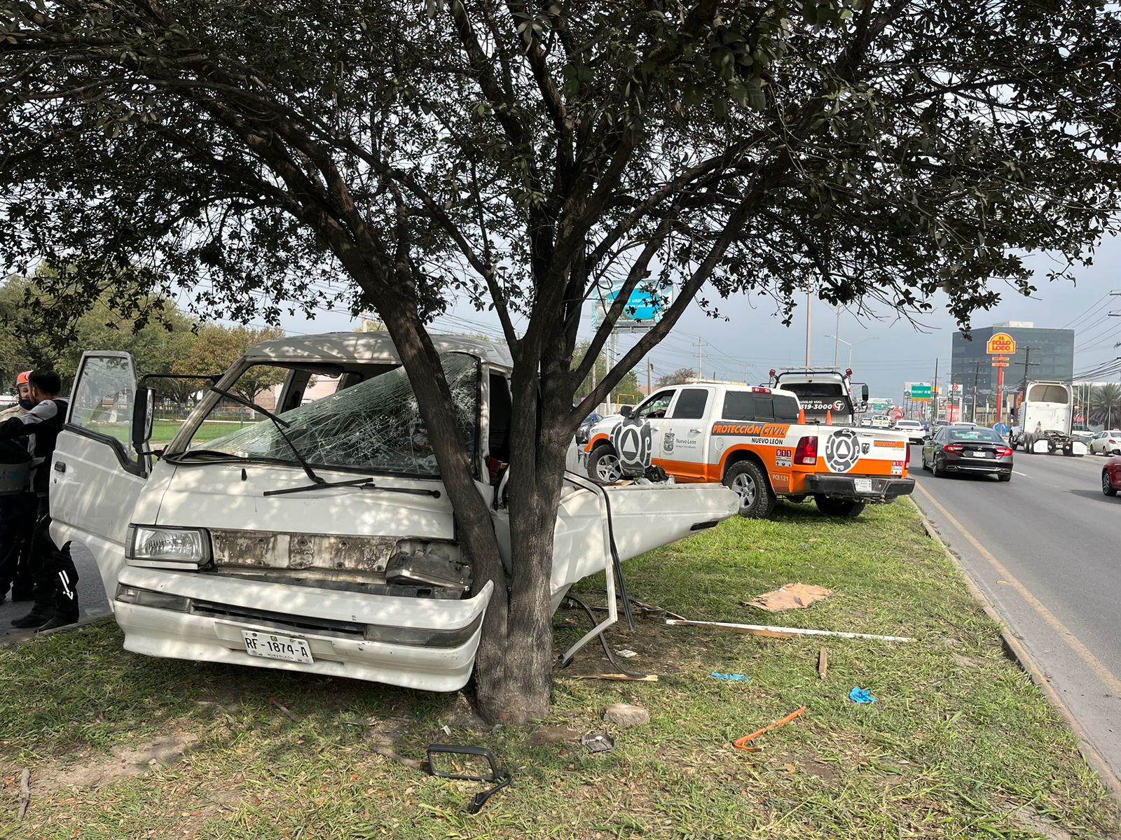 Accidente Vial Con Lesionados en Miguel Alemán - El Semanario de Nuevo León