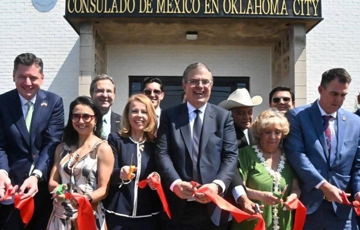 Ebrard Inaugura consulado mexicano en Oklahoma El Semanario de Nuevo León