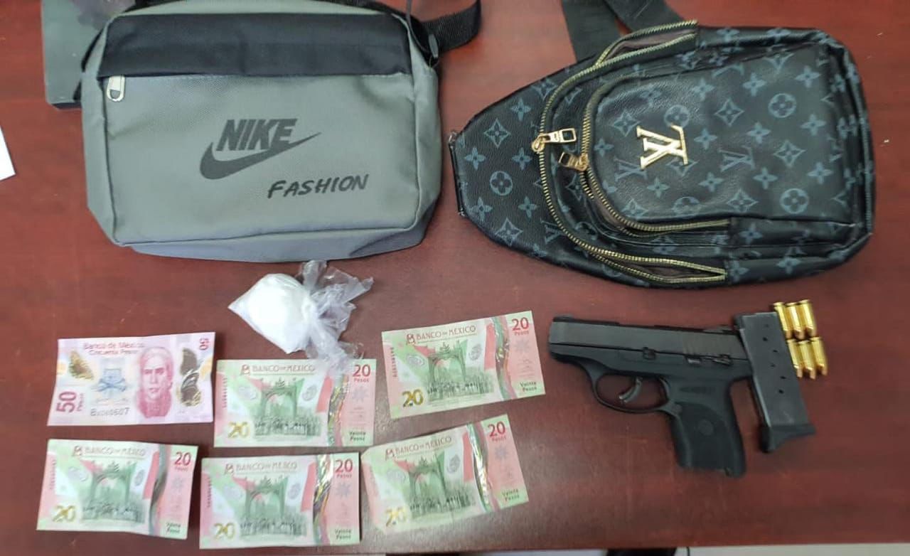 Detienen a dos presuntos criminales con un arma y droga en Guadalupe ...