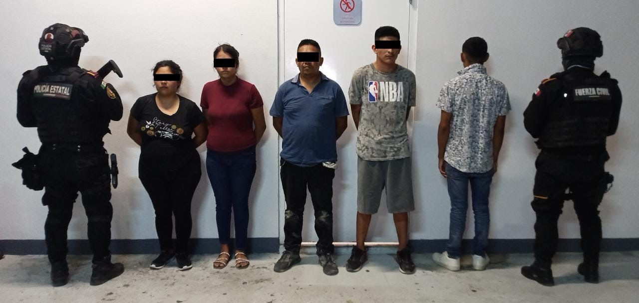 Detienen a grupo de presuntos criminales con armas y droga en García ...