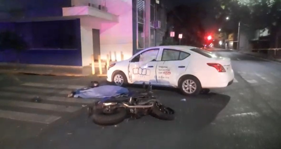 Motociclista pierde la vida tras choque en el centro de Monterrey - El ...