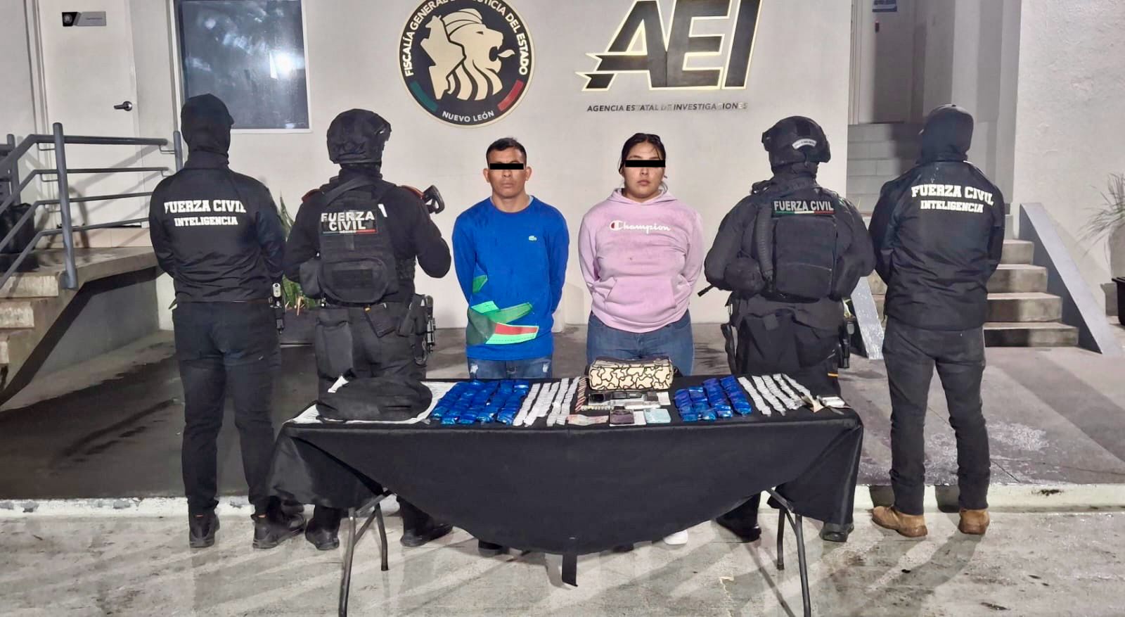 Detienen en Escobedo a cuatro personas con más de 400 dosis de droga y ...