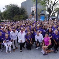 Guadalupe celebra el Día de la Mujer con ritmo, deporte y color morado