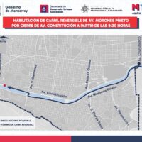 Cabalgata obligará a modificar circulación; habilitarán carril reversible en Morones Prieto